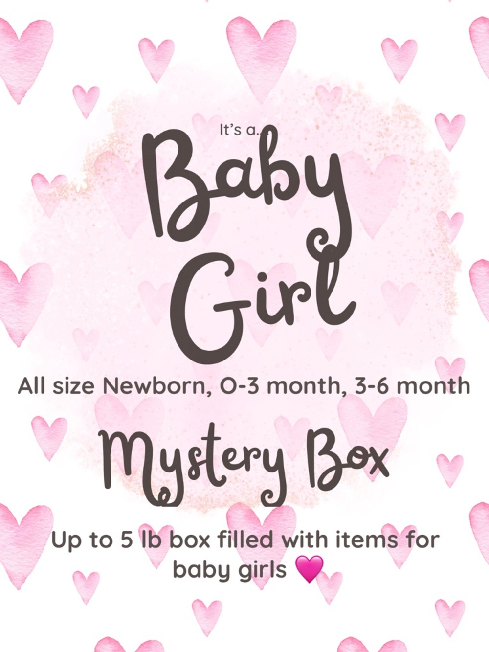 Baby Girl Mystery Box - Clothes for Baby Girls